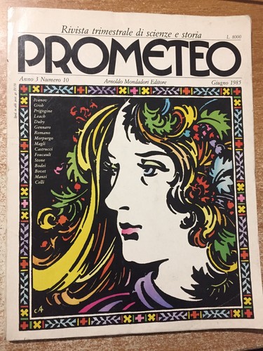 Prometeo rivista trimestrale - rivista,