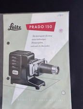 #A0663-Leica Leitz PRADO 150 istruzioni