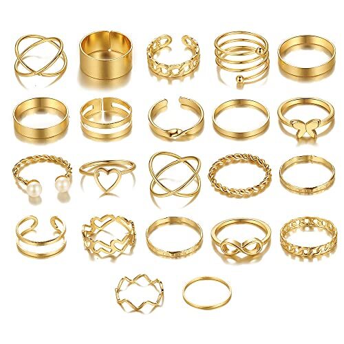 Toeecy pezzi set - toeecy, anelli