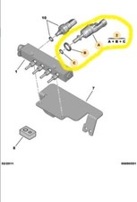 Iniettore motore benzina gpl - iniettore,