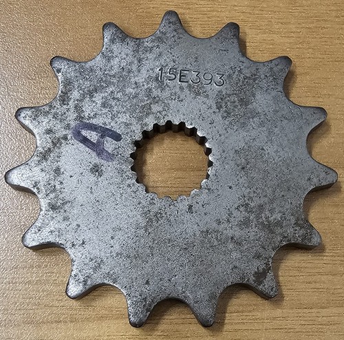 Pignone acciaio 393 denti - 393,