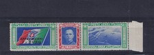 REGNO 1933 BEL TRITTICO Crociera Nord Atlant BORG Valore Nuovo MNH Sas.ne 400 Eu