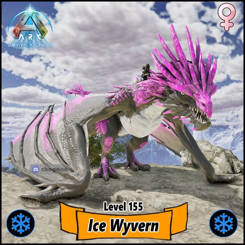 Ice wyvern ark survival - ice,