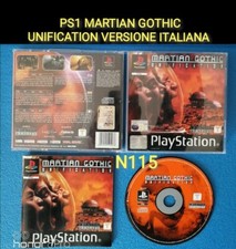 PS1 MARTIAN GOTHIC UNIFICATION LOTTO PS1 PS2 PS3 PAL ITALIANO COMPLETO