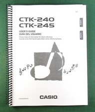 Casio ctk 240 instruction - casio,