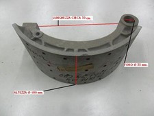 GANASCIA FRENO POSTERIORE NUDA