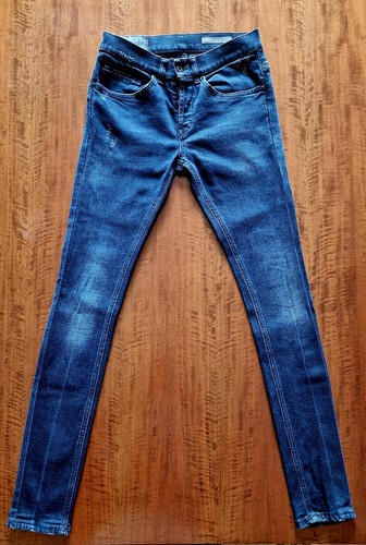 Jeans nero blu dondup uomo - nero/blu,