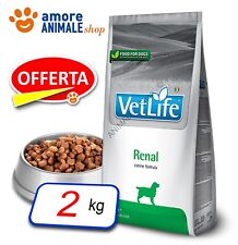 Farmina Dog Vet Life Natural Diet → Renal - 2  kg - Mangime Cane, Cani