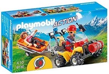 PLAYMOBIL 9130 QUAD Soccorso