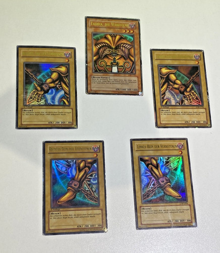 Yugioh exodia set completo - exodia, /
