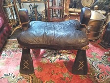 Antica sella ottomana cammello