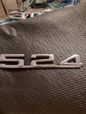 scritta, fregio , sigla posteriore BMW 524 originale