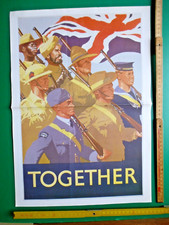 WW2 WAR PROPAGANDA POSTER