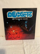 LP Rockets - On The Road Again LP VINILE 1978 ITALY DBR 20014 DERBY ITALIANA