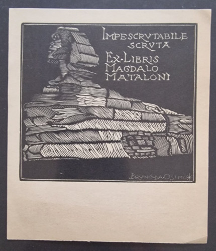 Bruno osimo ex - bruno, libris