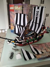 set lego pirati 6286 completo con figure e istruzioni, con parte scatola