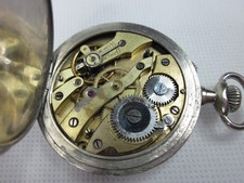 OROLOGIO DA TASCA ERMIN REMONTOIR SWISS MOVIMENTO FUNZIONANTE CIPOLLA TASCHINO