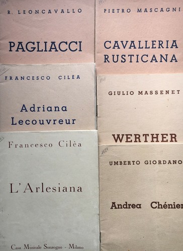 Libretti casa musicale - 6,