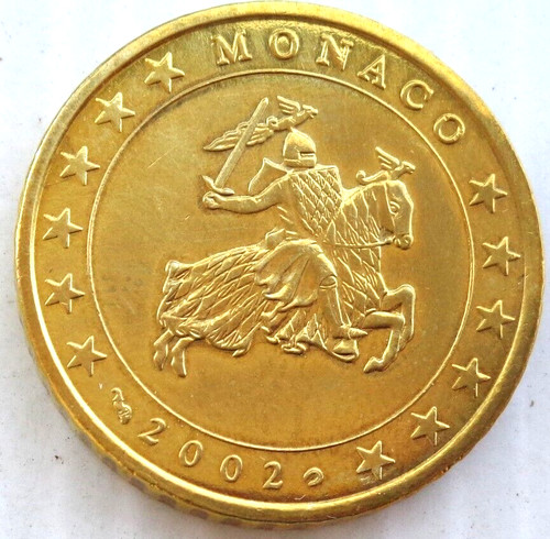 Cent euro monaco 2002 - 50,