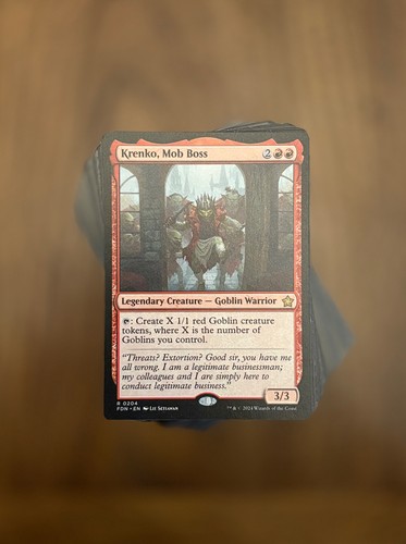 Mazzo mtg commander krenko - -,