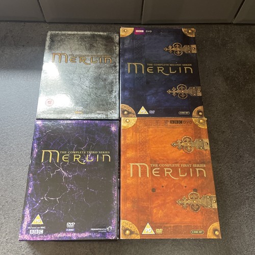 Merlin series complete dvd - merlin, 1-4
