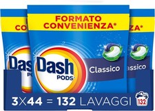 Dash Pods Detersivo Lavatrice In Capsule 60/132 Lavaggi Vari mod lavanda ecc