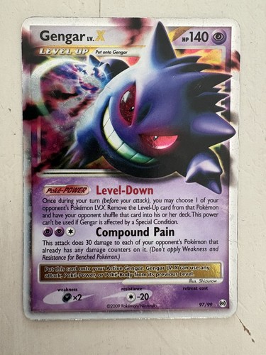 2009 pokemon gengar 97 99 - 2009,
