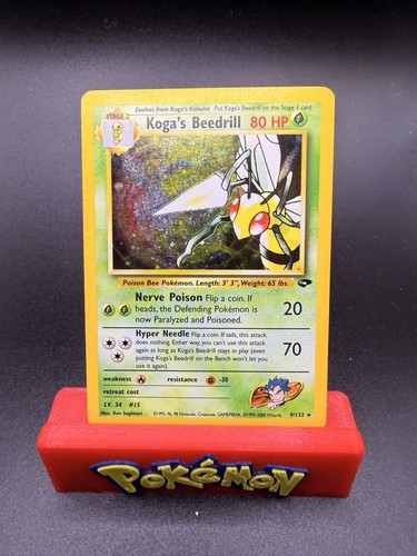Carta pokemon 2000 - holo, koga's