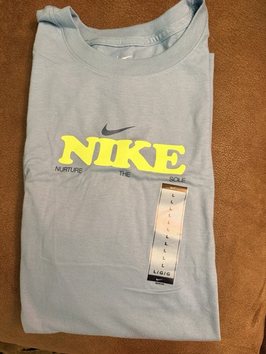 Shirt nike uomo blu - t-shirt,