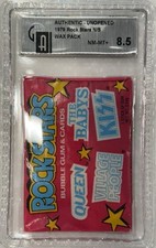 1979 DONRUSS ROCK STARS GAI