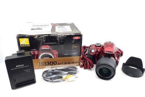 Nikon d3300 con - con, af-p