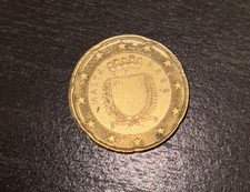Moneta RARA 20 cent Malta 2008