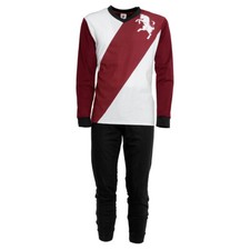 Pigiama uomo F.C. Torino ufficiale in cotone TO14075 - Bianco U048