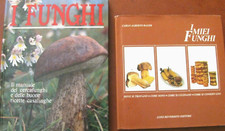 4 libri/manuali sui FUNGHI: COME E DOVE TROVARLI, CONOSCERLI, CONSERVARLI, etc.