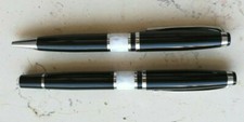 Coppia di Penne a Sfera e Stilografica con pennino Iridium Point Germany  