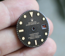 Rolex Submariner 16803 16808 16613 16618 Black Spider Dial GENUINE Tritium Patin