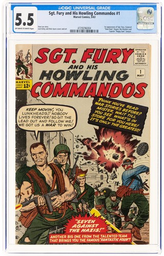 Sgt fury howling commandos - howling, #1