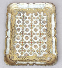 Antico Vassoio Stile Barocco