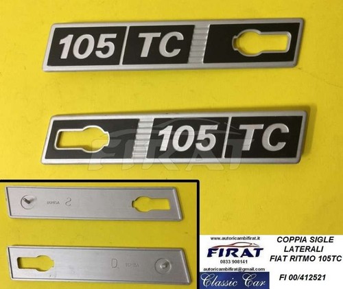 Sigle laterali fiat ritmo - laterali,