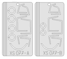 GRUMMAN F-14 TOMCAT 1/72 EDUARD XS156 MASK PER KIT HASEGAWA