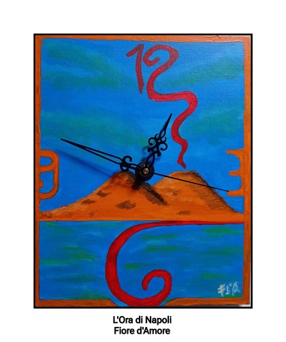 Orologio parete acrilico - parete, su