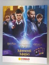 ALBUM FIGURINE HARRY POTTER & ANIMALI FANTASTICI MOMENTI MAGICI VUOTO