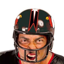 CASCO FOOTBALL AMERICANO NERO