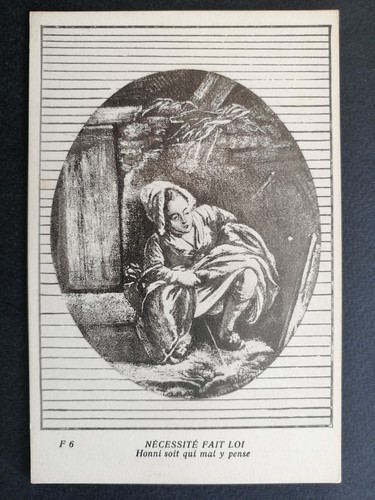 Cpa abeille paris gravure - cpa, l'abeille,