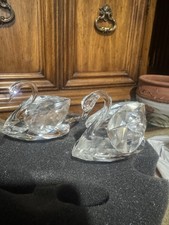 Figurine Cigno di Cristallo