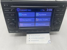 AUTORADIO CD GPS NAVIGATION BLUETOOTH SD NISSAN QASHQAI JUKE MICRA NOTE CONNECTT