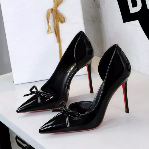 Decolte nere vernice con - decolte,