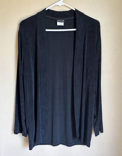 Cardigan aperto nero - , citiknits