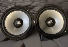Altoparlante subwoofer basso JBL forte + trasparente 10" solo 2 pezzi LC-S1000w non funzionante