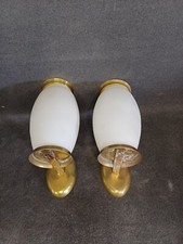 COPPIA DI APPLIQUE ANNI 70 IN